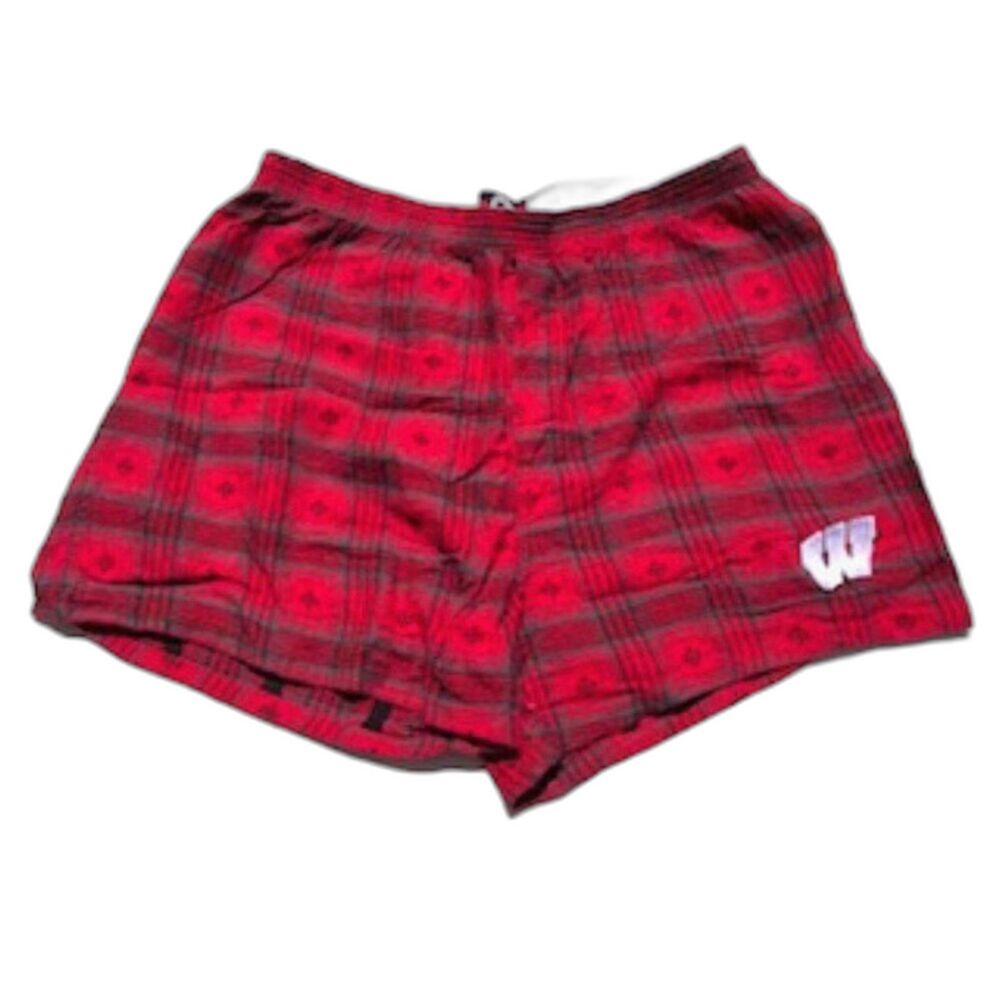 Size: Extra Large {46-48} Wisconsin Badgers Boxer Shorts . New w/o Tags